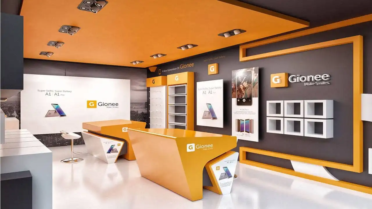 Mobile Store Interior Design