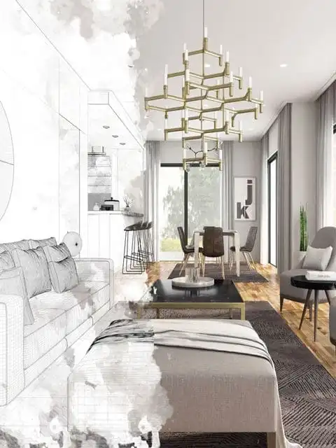 Sketch Convert Interior Design